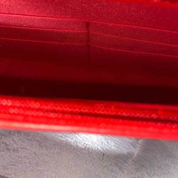 Bagley Mischka Studio Crossbody Red Vegan Leather Handbag - Picture 7 of 8